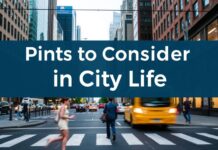 Şehir Yaşamında Dikkate Değer Noktalar Points to Consider in City Life