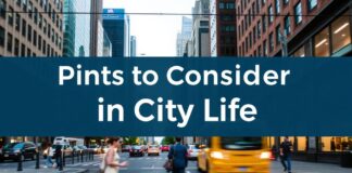 Şehir Yaşamında Dikkate Değer Noktalar Points to Consider in City Life