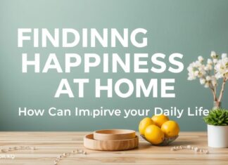 Evde Mutluluk Bulmak: Günlük Hayatınızı Nasıl İyileştirebilirsiniz? Finding Happiness at Home: How Can You Improve Your Daily Life?