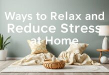 Evde Rahatlık ve Stres Azaltma Yolları Ways to Relax and Reduce Stress at Home