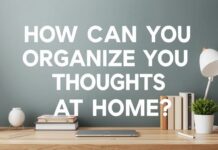 Evdeki Düşüncelerinizi Nasıl Düzenleyebilirsiniz? How Can You Organize Your Thoughts at Home?