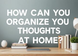 Evdeki Düşüncelerinizi Nasıl Düzenleyebilirsiniz? How Can You Organize Your Thoughts at Home?