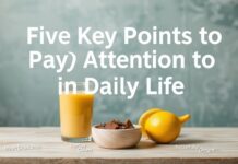 Günlük Yaşamda Dikkat Edilmesi Gereken 5 Anahtar Nokta Five Key Points to Pay Attention to in Daily Life