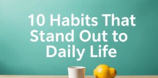 Günlük Yaşamda Dikkat Çeken 10 Alışkanlık 10 Habits That Stand Out in Daily Life
