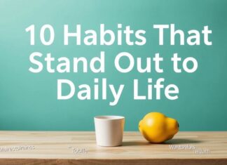 Günlük Yaşamda Dikkat Çeken 10 Alışkanlık 10 Habits That Stand Out in Daily Life