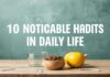 Günlük Yaşamda Dikkat Çeken 10 Alışkanlık 10 Noticeable Habits in Daily Life