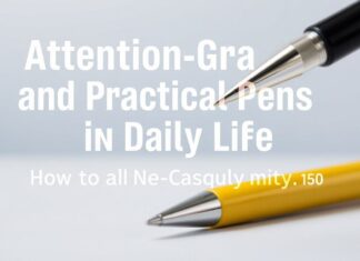 Günlük Yaşamda Dikkat Çekici ve Pratik Kalemler: Seçimlerinizi Nasıl Yaparsınız? Attention-Grabbing and Practical Pens in Daily Life: How to Make Your Choices?