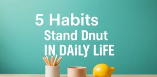 Günlük Yaşamda Dikkat Çekmek İstediğiniz 5 Alışkanlık 5 Habits to Stand Out in Daily Life