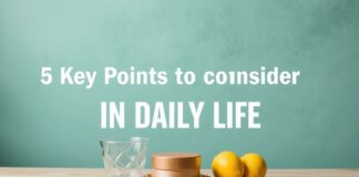 Günlük Yaşamda Dikkate Alınması Gereken 5 Anahtar Nokta 5 Key Points to Consider in Daily Life