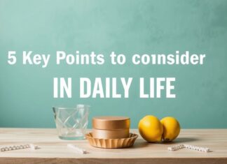 Günlük Yaşamda Dikkate Alınması Gereken 5 Anahtar Nokta 5 Key Points to Consider in Daily Life