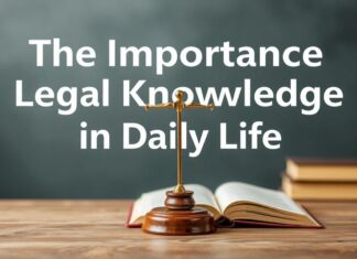 Günlük Yaşamda Hukuki Bilgilerin Önemi The Importance of Legal Knowledge in Daily Life