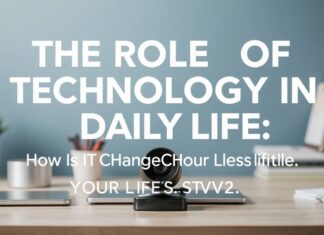 Günlük Yaşamda Teknolojinin Rolü: Yaşam Tarzınızı Nasıl Değiştiriyor? The Role of Technology in Daily Life: How Is It Changing Your Lifestyle?