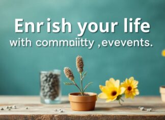 Topluluk Etkinlikleri ve Yerel Faaliyetlerle Hayatınızı Zenginleştirin Enrich your life with community events and local activities.