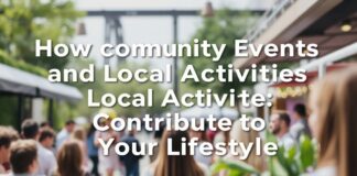 Toplum Etkinlikleri ve Yerel Etkinliklerin Yaşam Tarzınıza Nasıl Katkı Sağlar How Community Events and Local Activities Contribute to Your Lifestyle