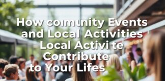 Toplum Etkinlikleri ve Yerel Etkinliklerin Yaşam Tarzınıza Nasıl Katkı Sağlar How Community Events and Local Activities Contribute to Your Lifestyle