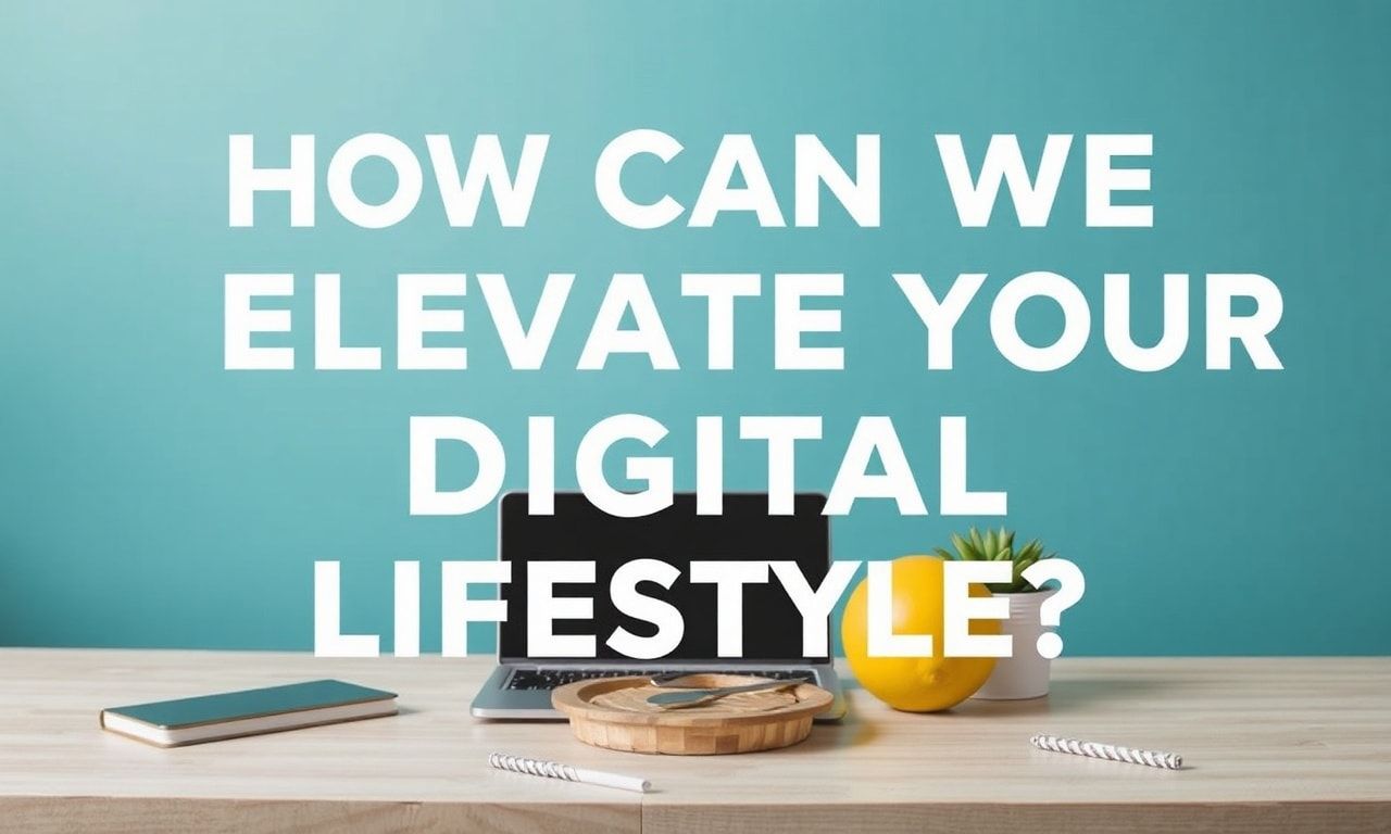 Dijital Yaşam Tarzımızı Nasıl Yükseltebiliriz?