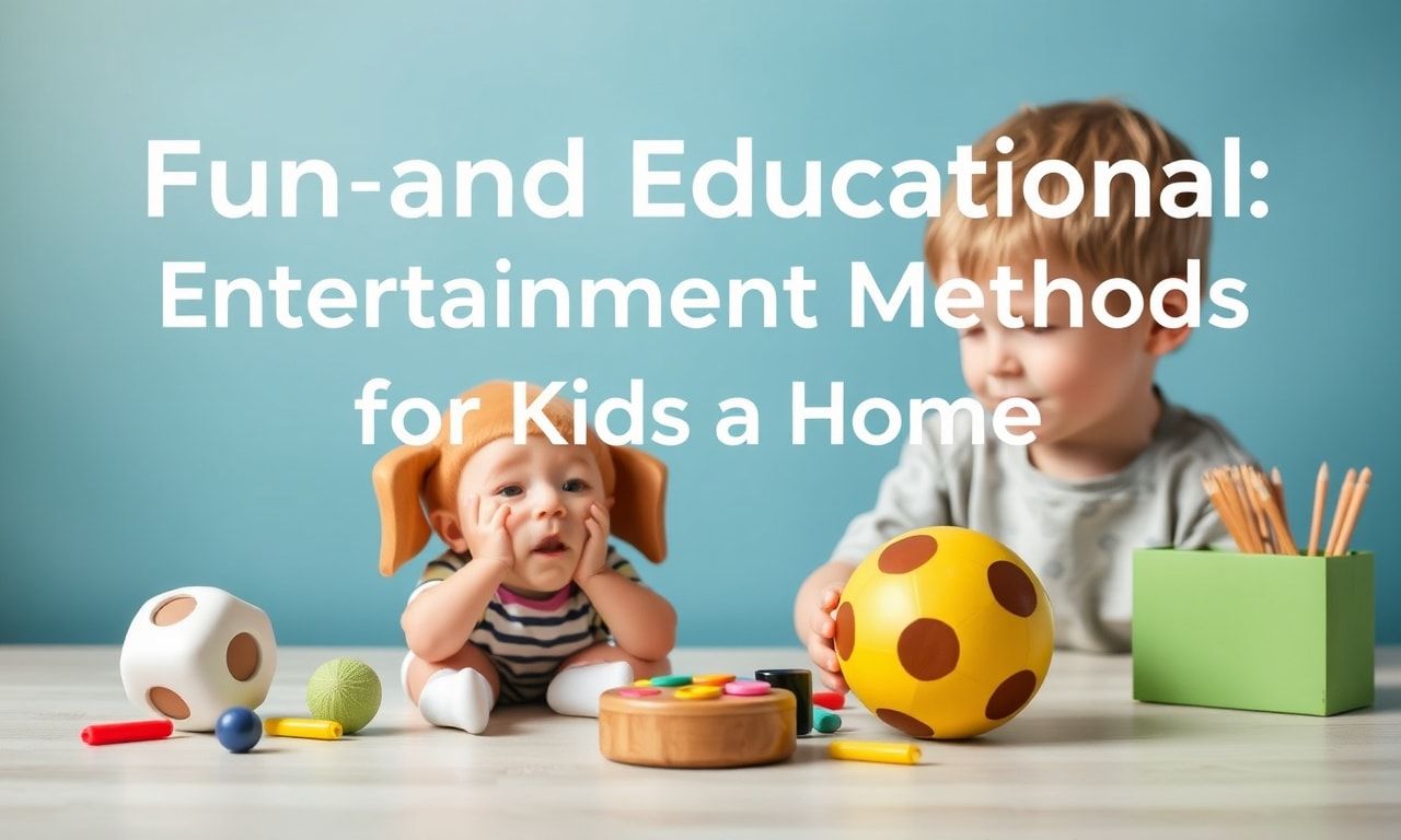 Eğlenceli ve Eğitici: Çocuklar İçin Evde Eğlence Yöntemleri