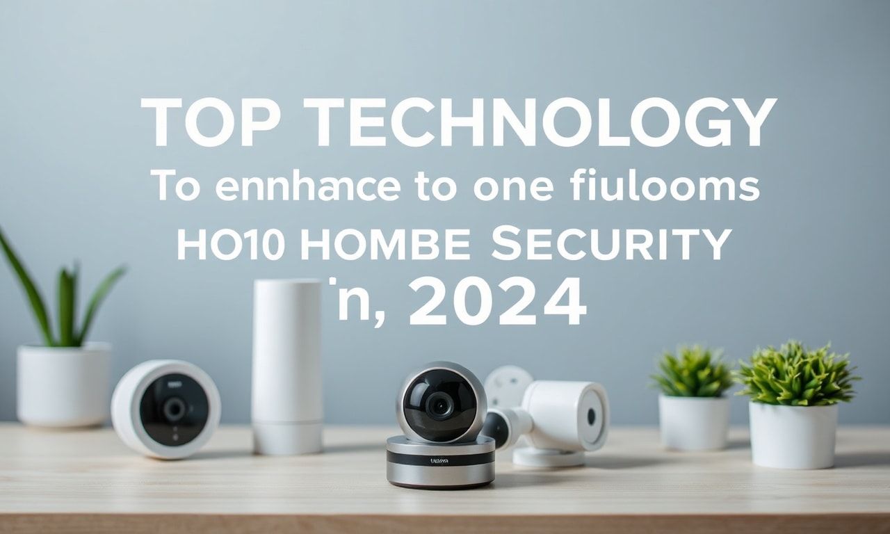 Evde Güvenliğinizi Artırmak İçin 2024 Yılı En İyi Teknoloji Ürünleri