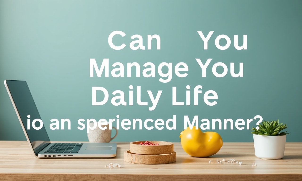 Günlük Hayatınızı Nasıl Deneyimli Bir Şekilde Yönetebilirsiniz?