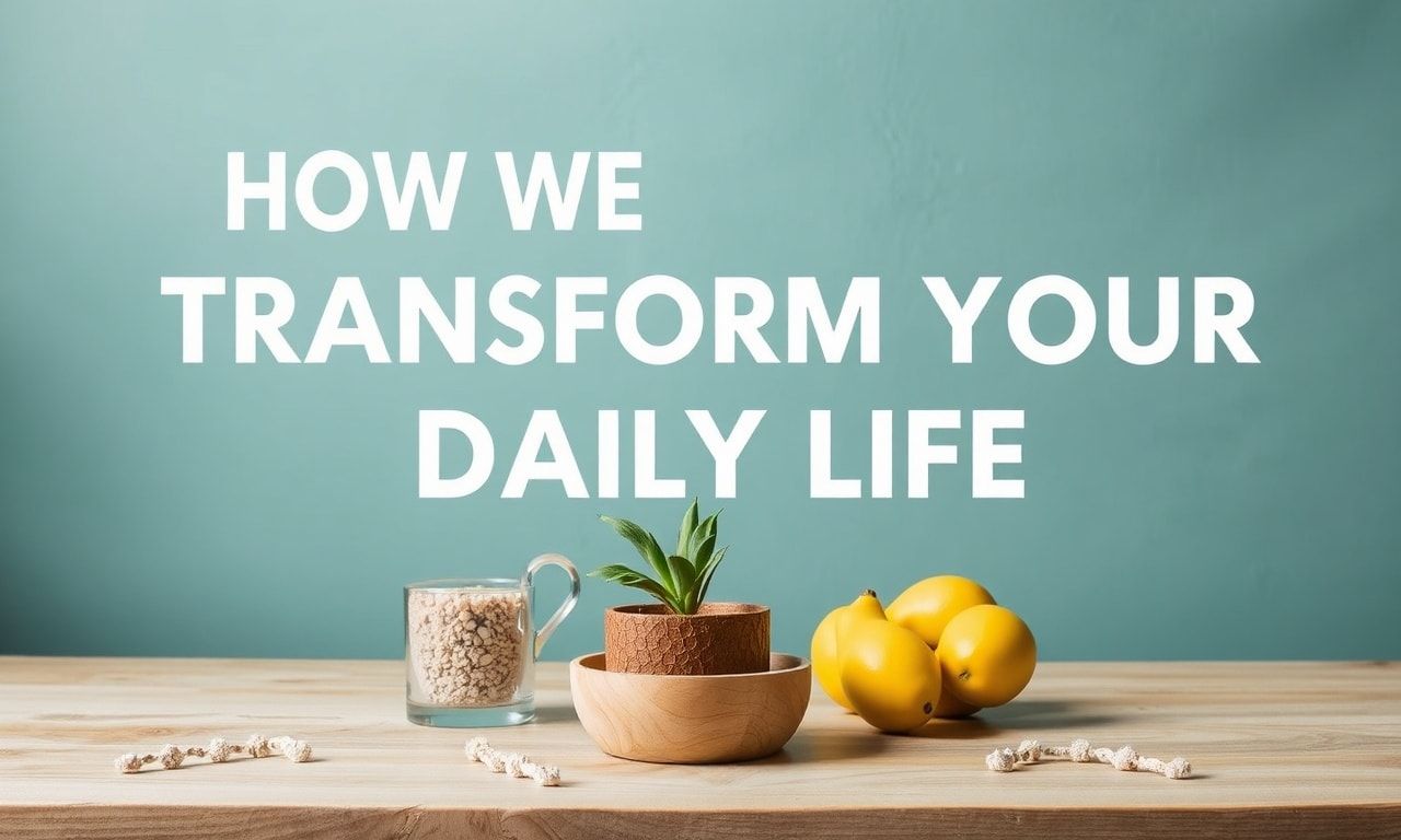 Günlük Yaşamınızı Nasıl Dönüştürüyoruz
