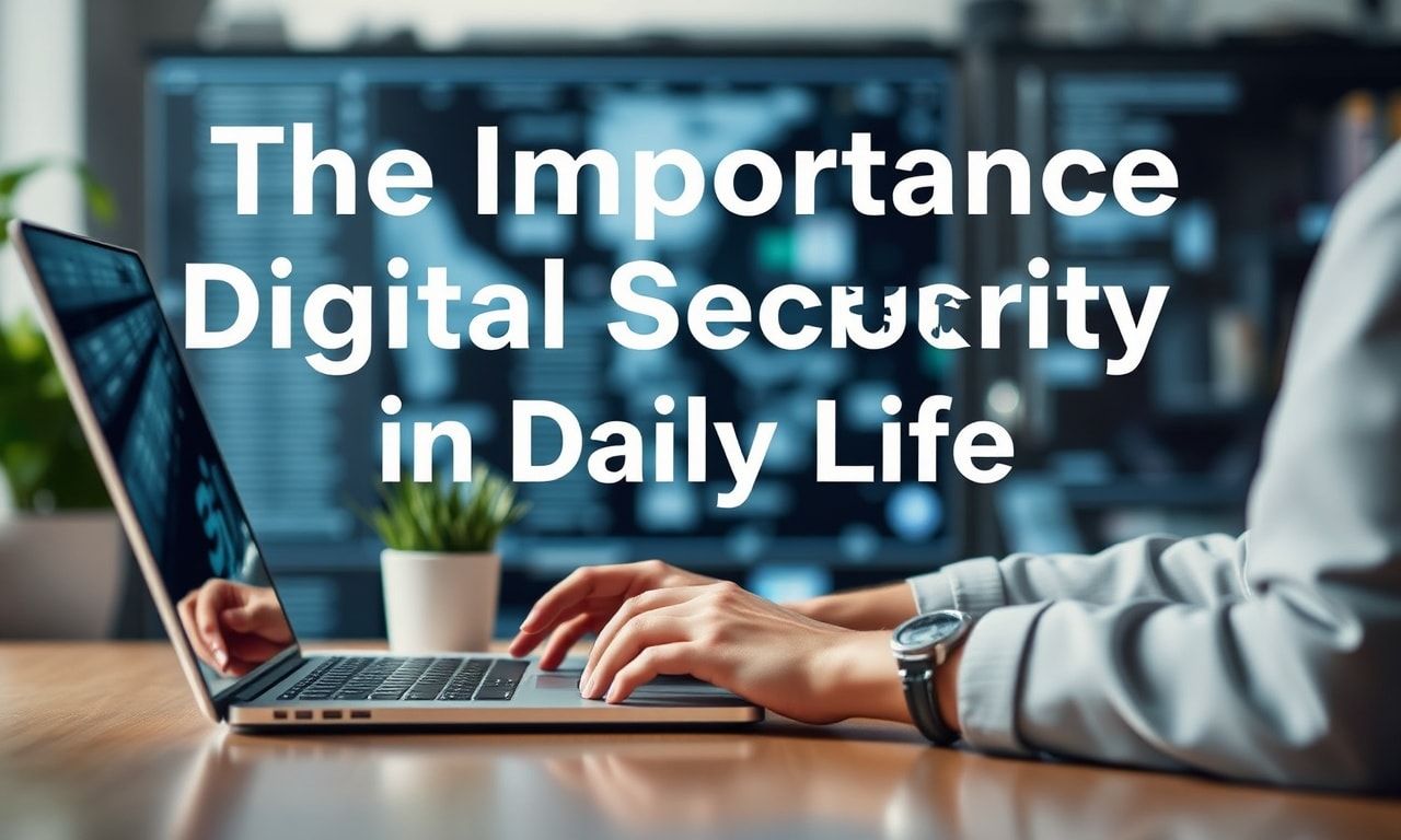 Günlük Yaşamda Dijital Güvenliğin Önemi