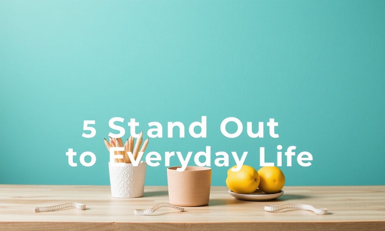 Günlük Yaşamda Dikkat Çekmek İstediğiniz 5 Alışkanlık