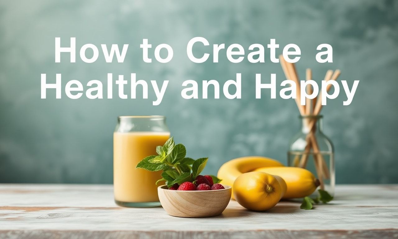 Sağlıklı ve Mutlu Bir Yaşam Tarzı Nasıl Oluşturulur?