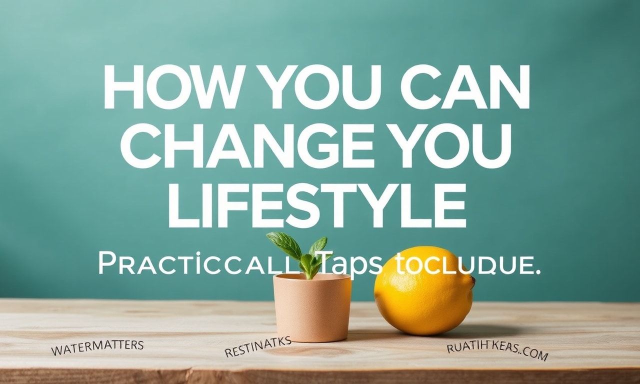 Yaşam Tarzınızı Nasıl Değiştirebilirsiniz: Pratik İpuçları ve Stratejiler